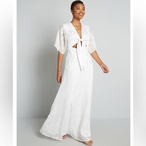 NWT Hutch x Anthropologie Love in the Abstract Maxi Dress Size 4